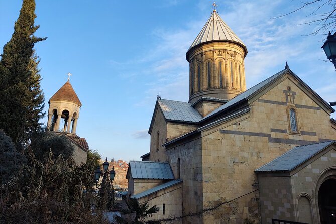 3-Hour Private Guided Walking Tour in Tbilisi - Taking the cable car toward Narikala