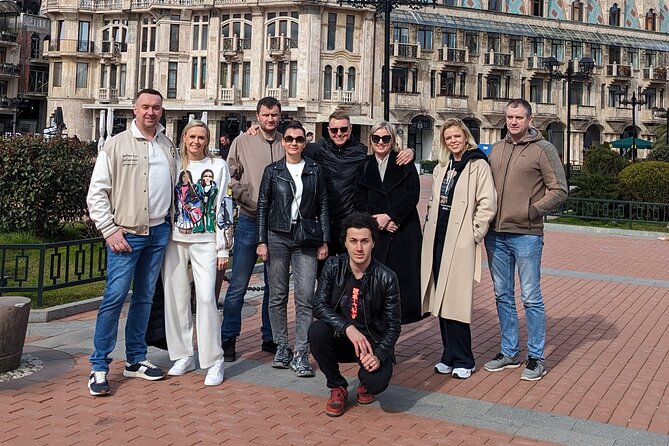 Batumi Guided Night Walking Tour With Welcome Drinks - Batumi Piazza Brings Cafes And A Huge Mosaic