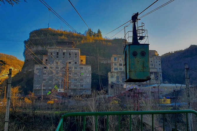 Chiatura. Soviet Past in the present. + Katskhi pillar - Who will get the most from this Chiatura trip
