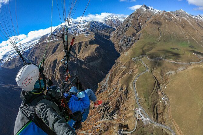 Cloudbase Paragliding in Gudauri, Georgia - Flying with George, David, and the Cloudbase team