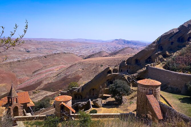 Day Trip to Rainbow Mountains and David Gareja - Kapatadze Lake gives the day a useful pause