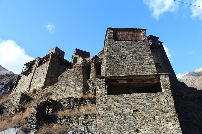 day trip to Shatili, Khevsureti, Mutso, Ananuri. - Leaving Tbilisi for Ananuri and the Zhinvali Reservoir