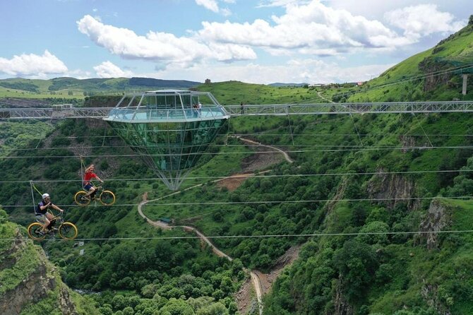 Diamond bridge and Dashbashi canyon day excursion from Tbilisi - Lunch at Kass Land, with the bill separate