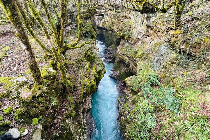 From Kutaisi: Canyons and Caves Tour with Transfer to Tbilisi - Lunch at a local restaurant