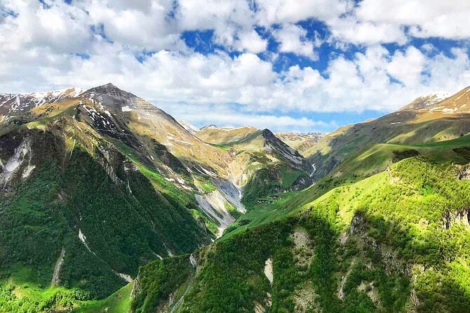 From Tbilisi: Kazbegi Ananuri Gudauri and Trusso Valley by 4x4 - Zhinvali Reservoir and Ananuri Castle