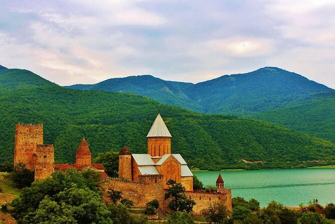 Full Day Kazbegi Guided Tour in Georgia - Zhinvali Dam and the reservoir panorama