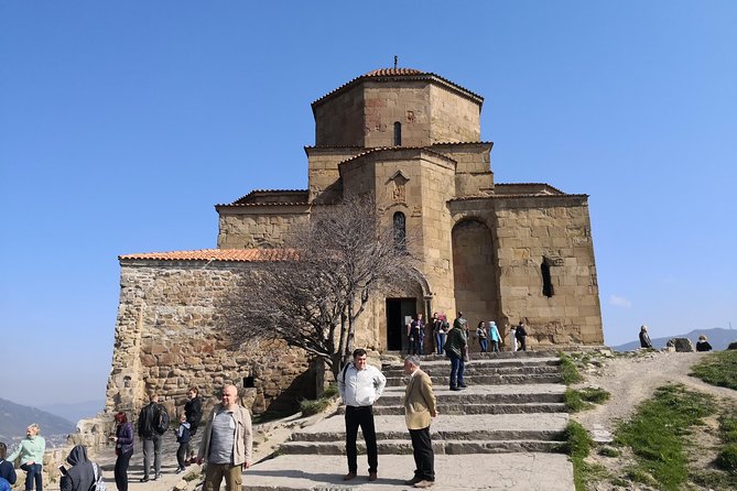 Gori-Uplistsikhe Mtskheta-Jvari one Day private Tour - Jvari above the meeting of two rivers