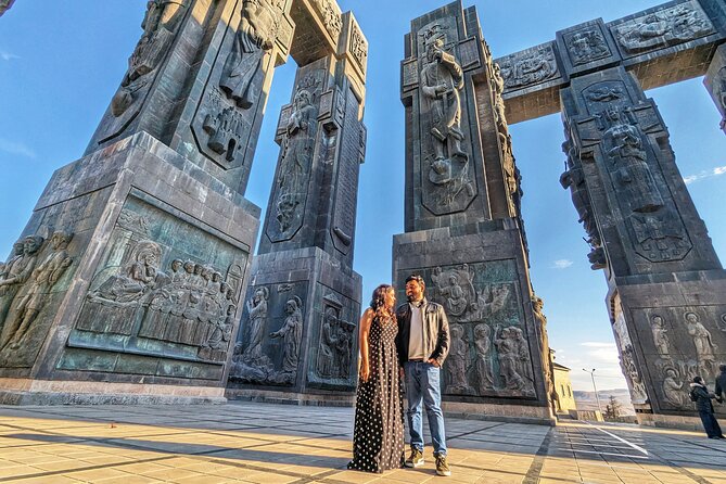 Instagrammable sites of Tbilisi private tour - The Bridge of Peace across the Mtkvari