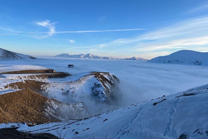 Kazbegi Day Trip (Jinvali, Ananuri, Gudauri, Gergeti church) - Gudauri: ski country and the mineral spring
