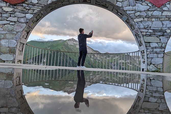Kazbegi full day private tour + LUNCH - Zhinvali Reservoir gives the morning a scenic start