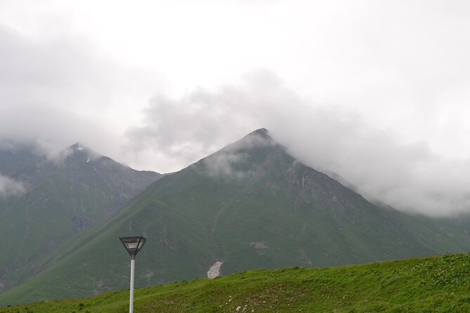 KAZBEGI GUDAURI ANANURI One day group tour From Tbilisi! - Stepantsminda and the final mountain approach
