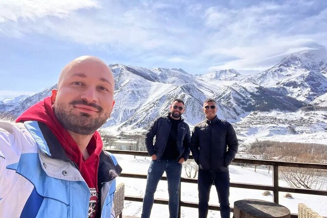 Kazbegi • Gudauri - private day trip to Mountains - Zhinvali Reservoir brings the first big view