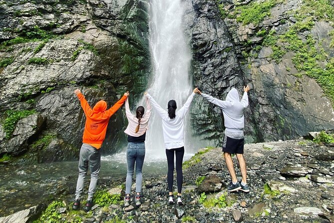 Kazbegi:Hiking to Gveleti Waterfall - The big and little waterfalls