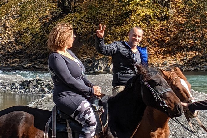 Kazbegi MOUNTAIN Tour (GLORY OF THE NATURE) + MANY NEW LOCATIONS - Zhinvali Dam and Ananuri’s fortress walls