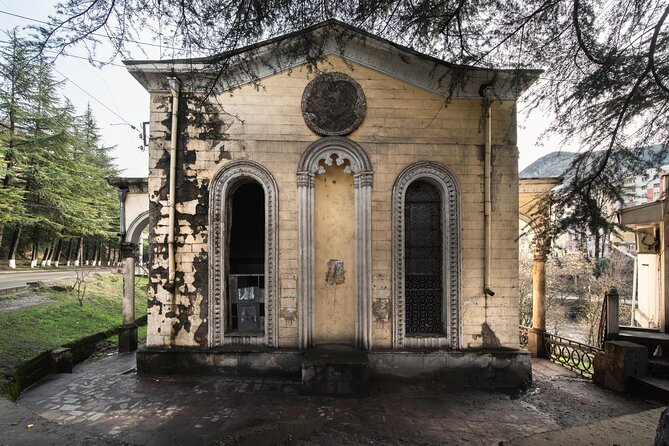 Kutaisi:Chiatura Tour with Katskhi Pillar & Cable Car Experience - Railway station, theater, and Soviet traces