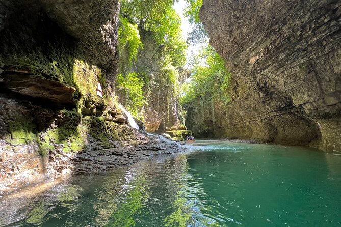 Kutaisi: Martvili Canyon & Prometheus Cave, Georgian Lunch - Prometheus Cave and its underground river