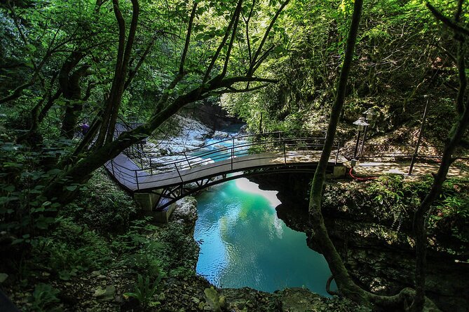 Martvili Canyon Prometheus Cave And Hot Springs From Batumi - Martvili Canyon and its green waterfalls