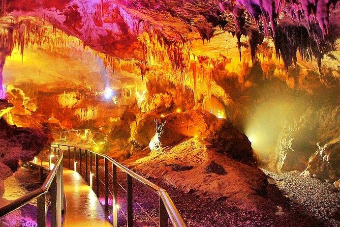 Martvili + Okatse + Caves - Sataplia: forest paths, dinosaur tracks, and a city view