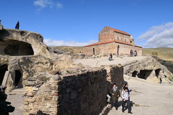 Mtskheta-Jvari-Gori-Uplistsikhe-Stalins Museum All inclusive tour - Jvari Church above two rivers