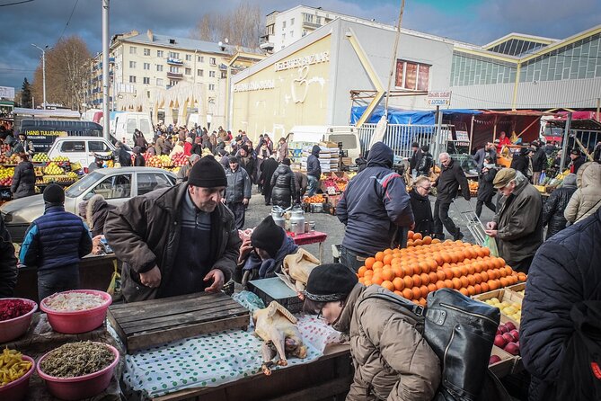 Old Town and Beyond: A Tbilisi Silk Road Feast with Culinary Backstreets - Shkmeruli near the Rezo Gabriadze Theater