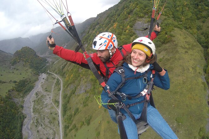 Paragliding tandem flights in Georgia - Weather is the main planning issue