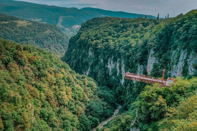 Private Canyon&Cave Tour from Kutaisi(Martvili-Okatse-Prometheus) - Three natural sights, one demanding day