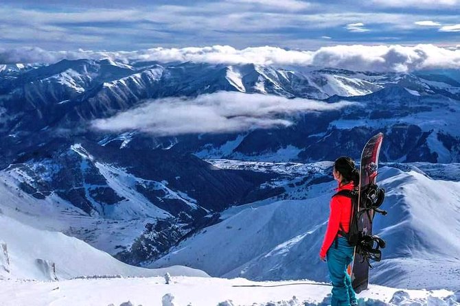 Private Full Day Skiing Trip To Gudauri from T'bilisi - From Tbilisi to the high slopes of Gudauri