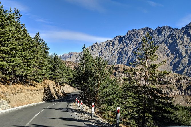 Private Kazbegi Tour: Gergeti, Ananuri & Scenic Views - Gudauri at one of the route’s highest points