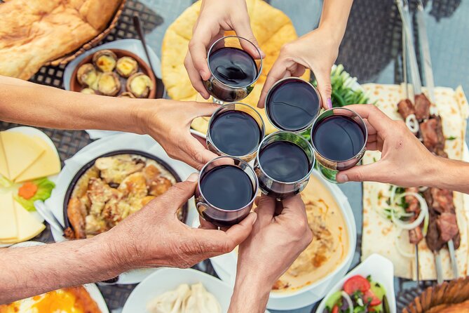 Private Tbilisi Food Tour: 9 Tastings Walk in Bohemian District - Kashveti Church and the city between plates