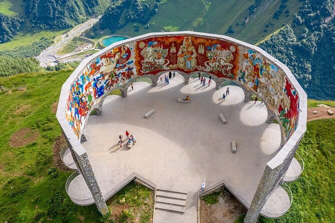 Private Tour: Ananuri Gudauri and Kazbegi - Dariali Gorge adds a borderland sense of scale
