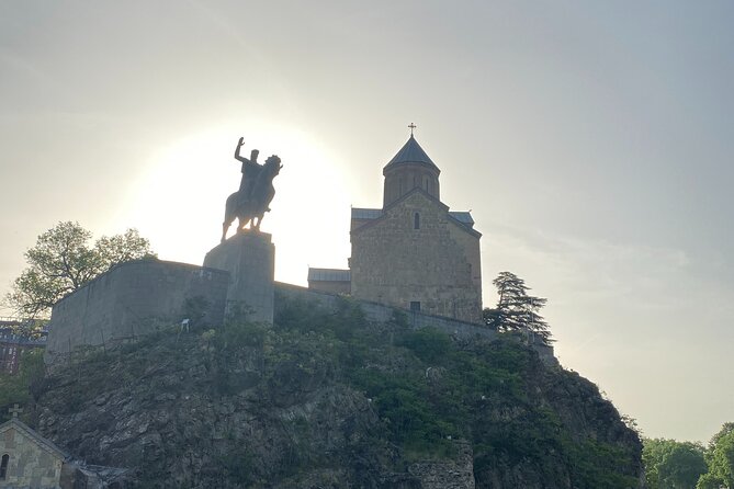 Private Walking Tour in Tbilisi and Mtskheta Old Town - Riding above the Old Town by aerial tramway