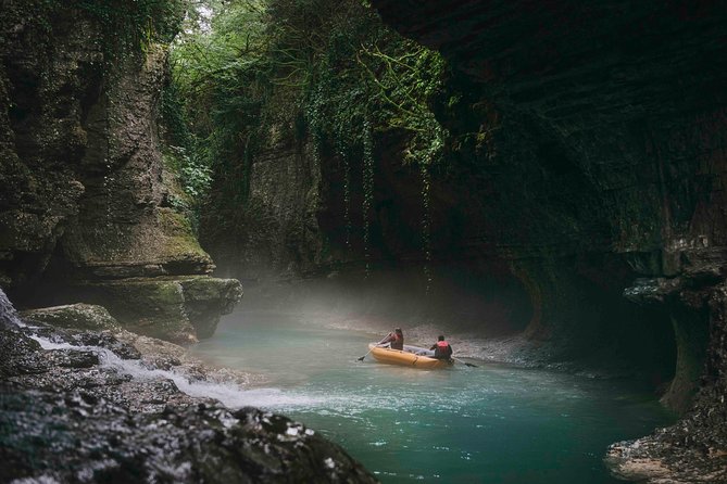 Prometheus cave, Martvili canyon, Okatse waterfall and Lomina lake from Kutaisi - Key points to know before you book