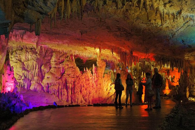 Prometheus cave, Martvili canyon, Okatse waterfall and Lomina lake from Kutaisi - Martvili Canyon: turquoise water and the day’s best optional ride