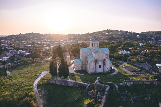 Small group tour to Kutaisi monasteries: Gelati, Motsameta and Bagrati. - Bagrati Cathedral and the view over Kutaisi