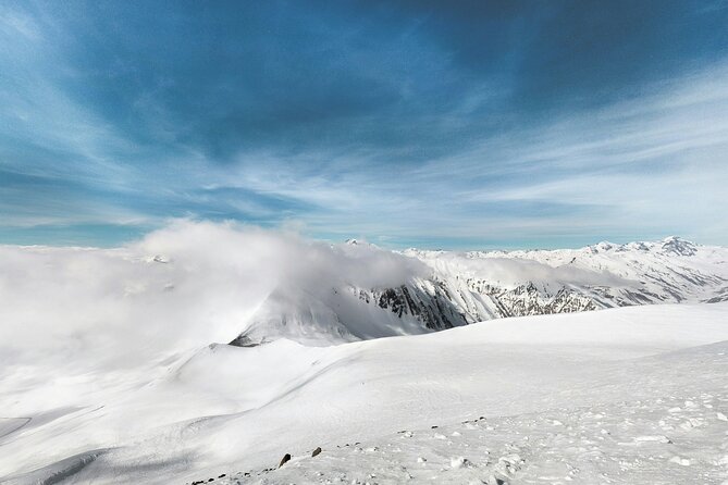 Snow Activities in Gudauri Ski Resort Private Full Day Tour - Zhinvali Reservoir, a quick mountain pause
