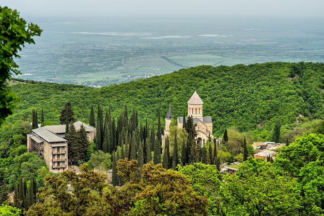 Taste of Kakheti: Wine Tour Bread Baking & Churchkhela Workshop - A quiet hour at Bodbe Monastery