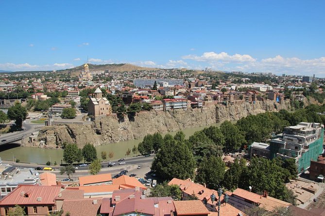 Tbilisi and Mtskheta walking Tour - Old Capital of Georgia - The sulfur baths, royal district, and Peace Bridge