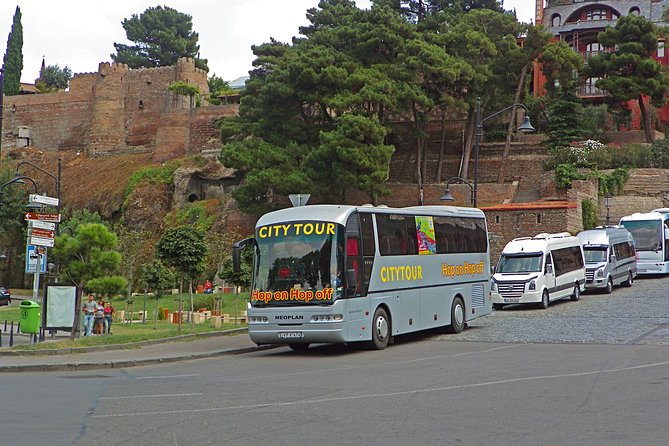 Tbilisi - Mtskheta - Jvari. Full City Tour on Hop On Hop Off Bus - Marjanishvili Square and Baratashvili Street