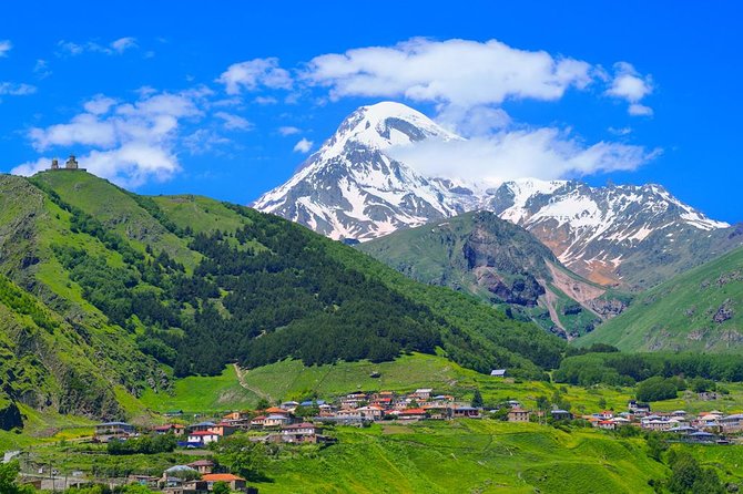 To The Majestic Kazbegi Full Day tour - The Russia-Georgia Friendship Monument