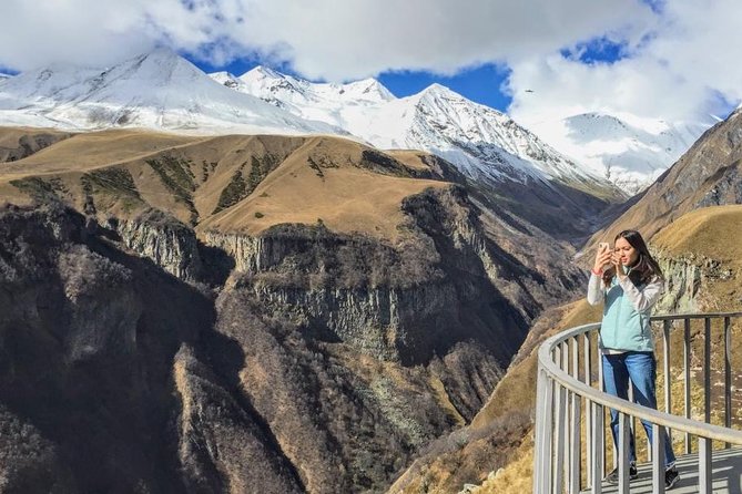 To The Majestic Kazbegi Full Day tour - Mineral springs and unusual rock