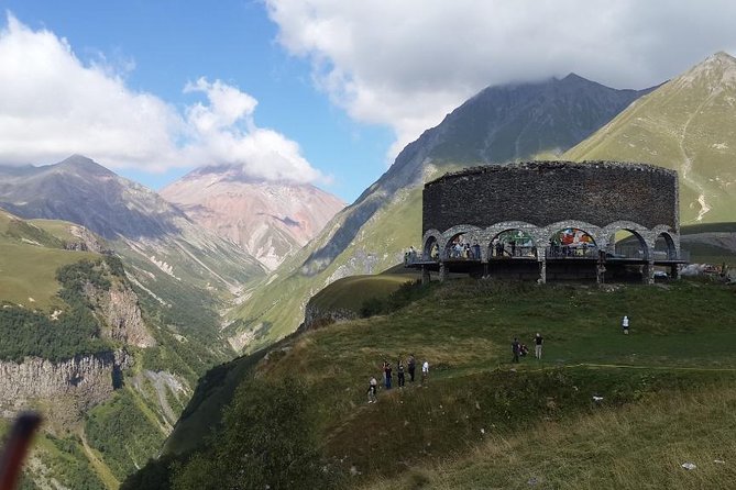 To The Majestic Kazbegi Full Day tour - Gergeti Trinity Church below Mount Kazbek
