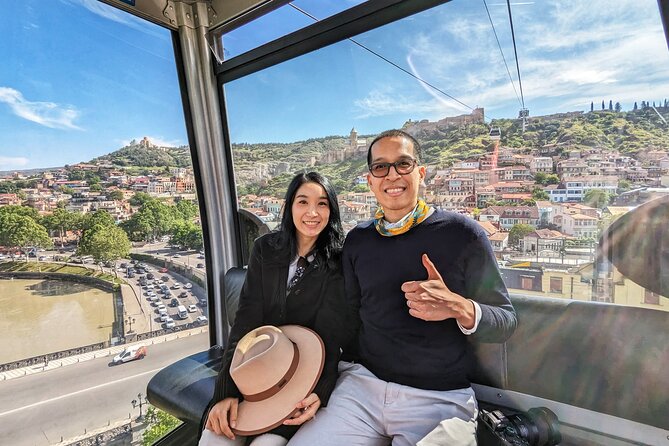Top highlights of Tbilisi: Old City Sameba Chronicles of Georgia - Leghvtakhevi Waterfall in the sulfur-bath district