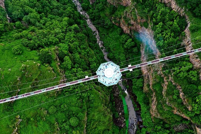 Trip to The Diamond Bridge and Dashbashi Canyon - Evening views from Mtatsminda Park