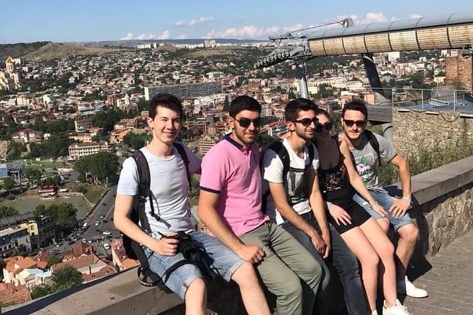 Very Friendly Tbilisi Walking Tour (wine tasting & cable car) - Riding the cable car to Narikala
