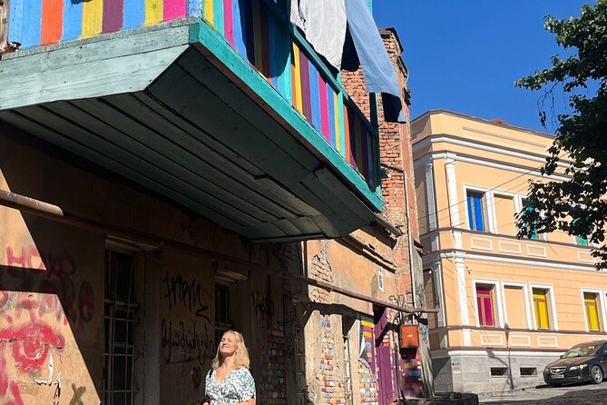 Walking City Tour in Tbilisi - Mother of Georgia above the rooftops